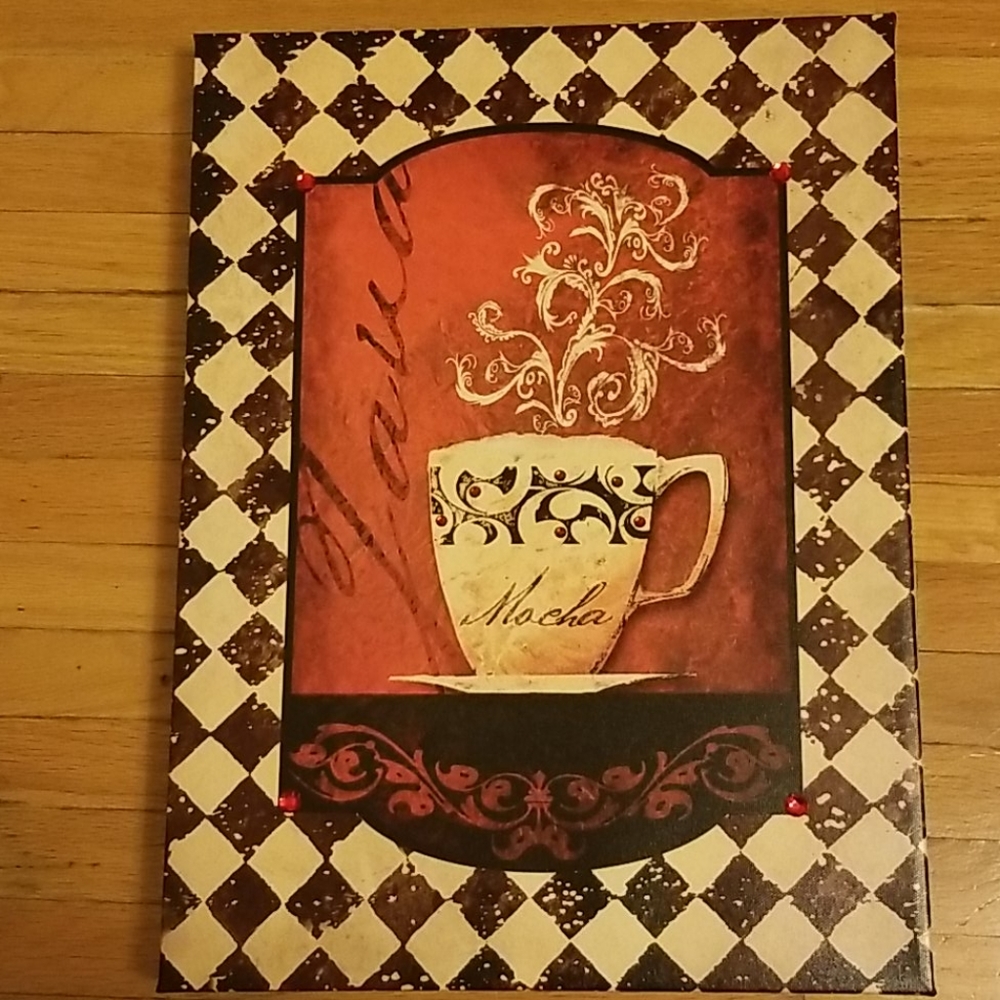 Mocha Canvas Wall Art